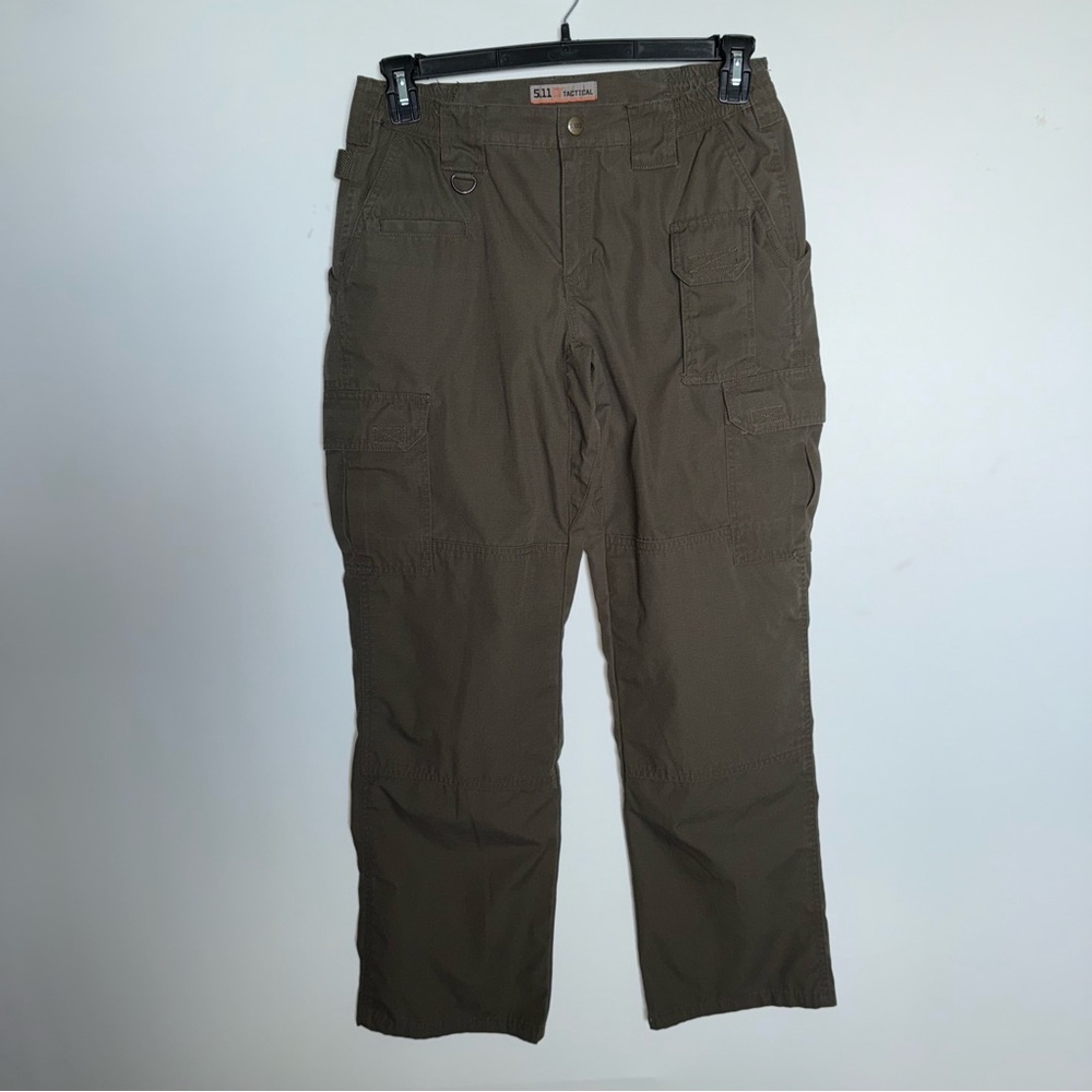 5.11 Tactical Dark Green Cargo Pants Size 8 Regular Women’s 30‎ in inseam